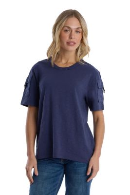 Women's Round Neck Hi-Lo Tee