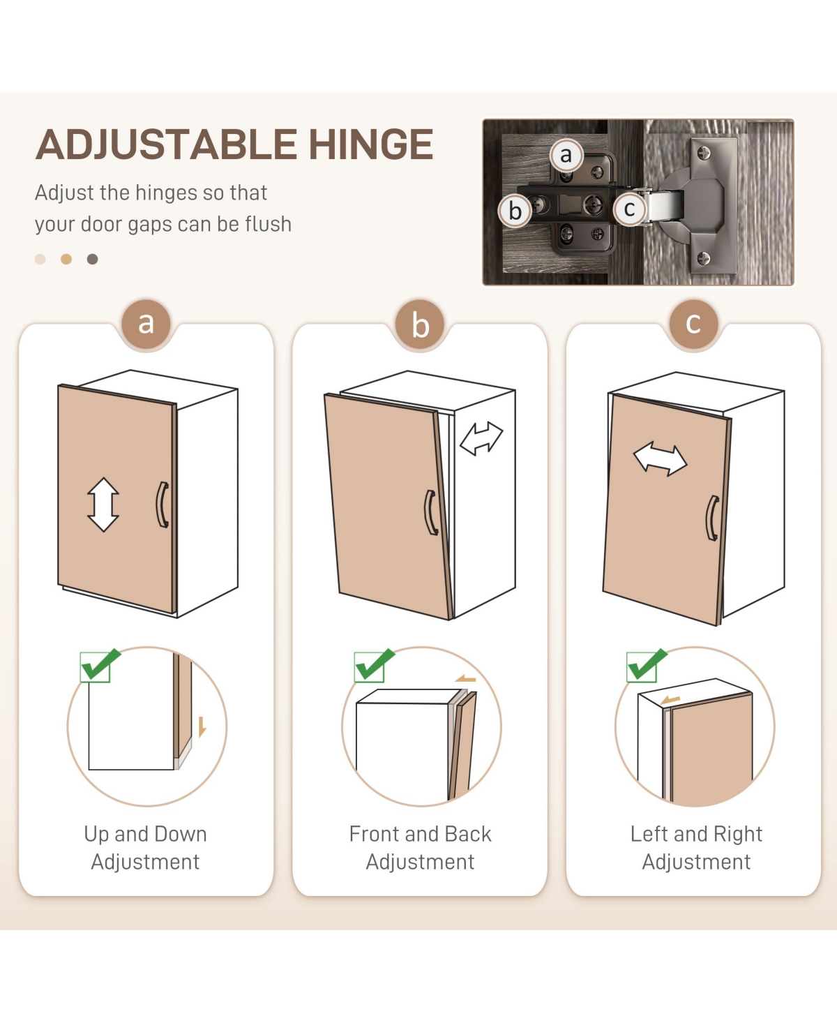 Homcom 64" 4-Door Kitchen Pantry, Freestanding Storage Cabinet with 3 Adjustable Shelves for Kitchen, Dining or Living Room, Grey