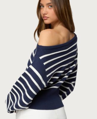 Women's Mika Off Shoulder Oversized Sweater