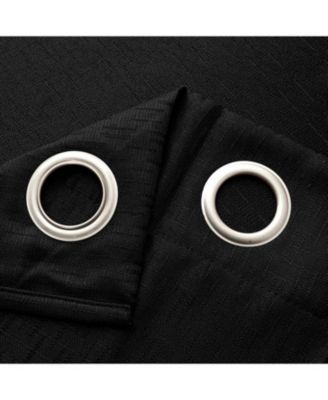 100% Polyester 140 GSM Sedona Jacquard Grommet Curtain Panel