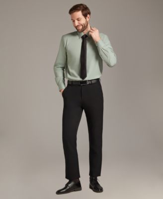 Men's Regular Fit Solid Dress Shirt