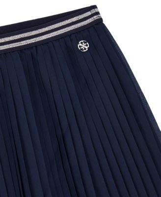 Girls' 7-16 Chiffon Pleated Skirt