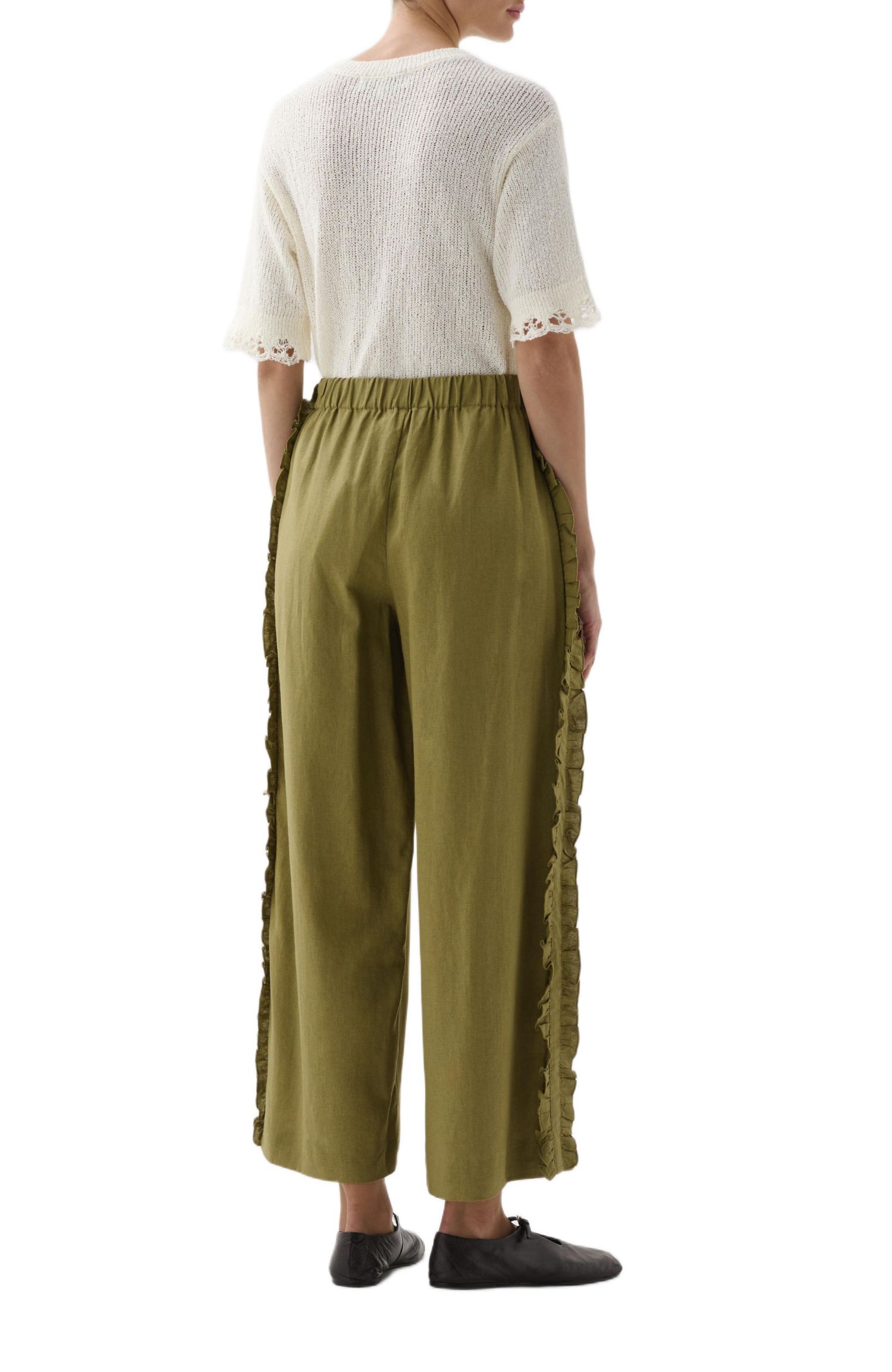 Women's Ruffle Prep Pant