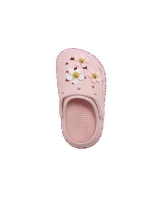 Big Girls Comfort EVA Clogs - Slip - On Comfy Shoes with Flower Charms