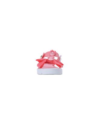 Toddler PCU Sandal with Bow and Charms