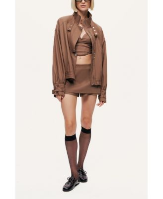 Women's Tailored Wrap Mini Skort