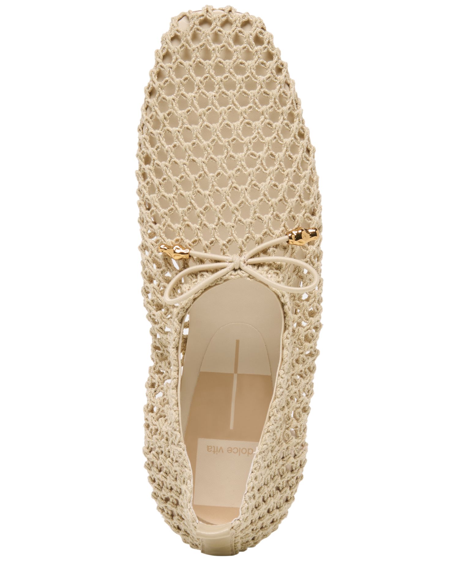Women's Kaylyn Bow Tie Knit Slip-On Ballet Flats