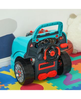 Mechanic Kids Truck Engine Toy Set, Car Service Play Set,