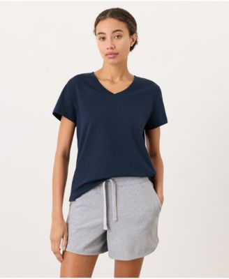 Women's Organic Cotton Essential V-Neck Tee