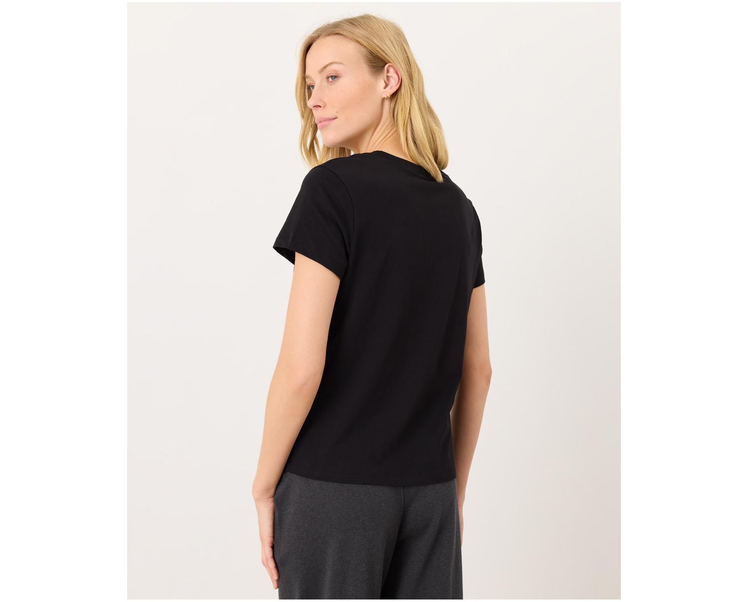Women's Organic Cotton Softspun Essential V-Neck Tee