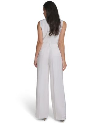 Women's Wide-Leg Mid-Rise Pants