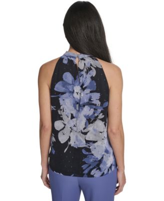 Women's Novelty Halter Neck Top