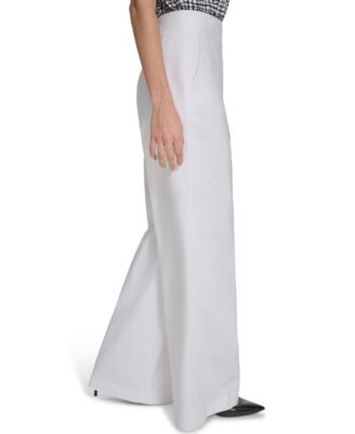 Women's Mid-Rise Wide-Leg Pants