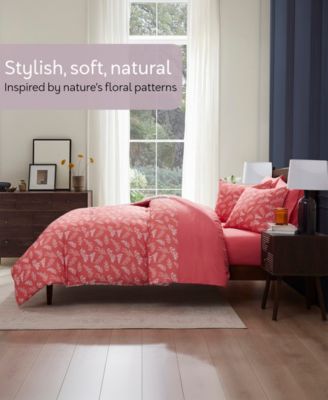 Luxury Soft Botanical Design 5-Pc. Comforter Set, Twin XL