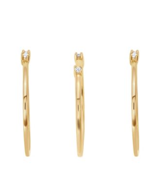 3-Pc. Cubic Zirconia Stackable Ring Set