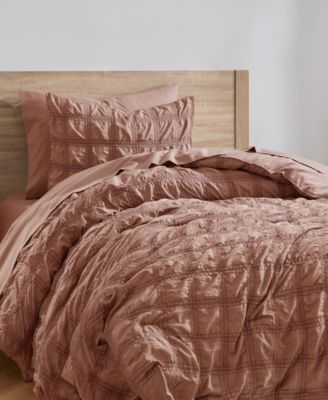 Luxury Soft Seersucker Design 5-Pc. Comforter Set, Twin/Twin XL