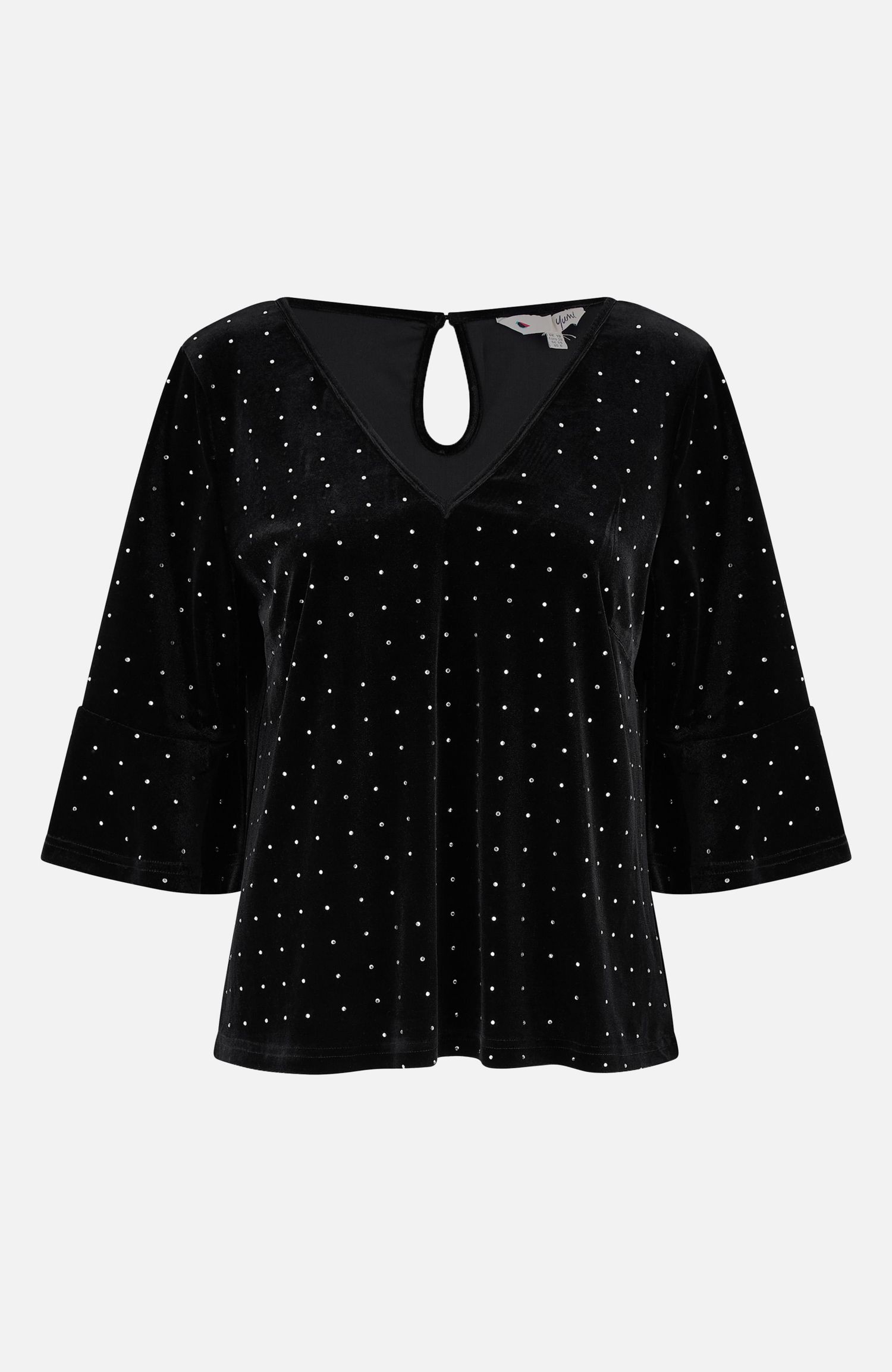 Women's Fluted Sleeve Relaxed Fit Top