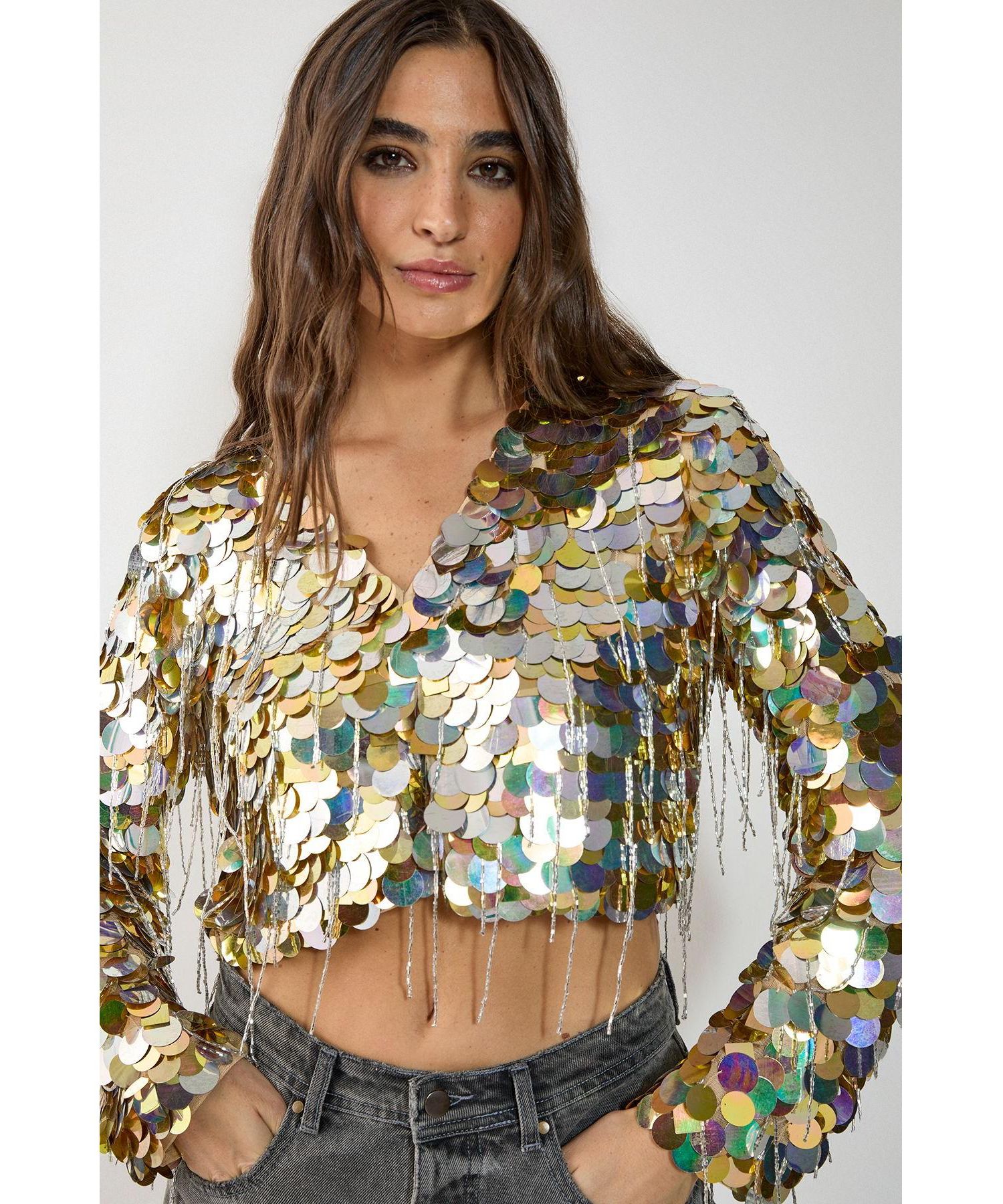 Women's Disc Tassel Trophy Jacket