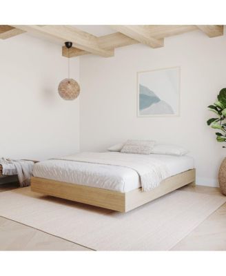 Platform Bed Frame, Queen, Maple