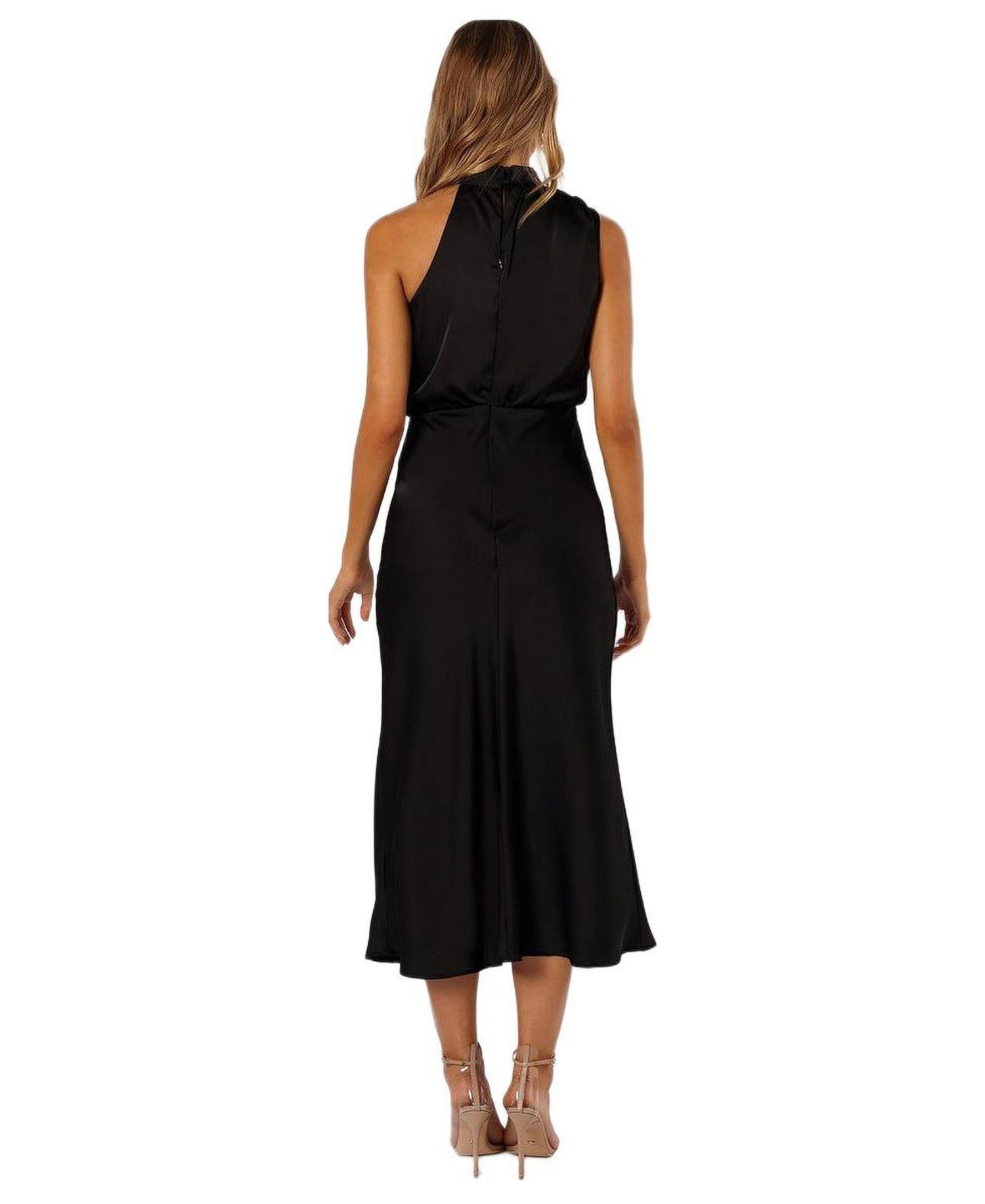 Women's Anabelle Halter Neck Midi Dress