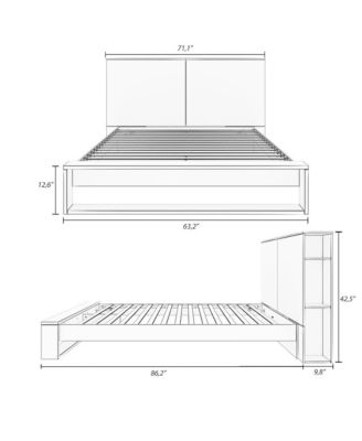 Tate Headboard and Slatted Bedframe.