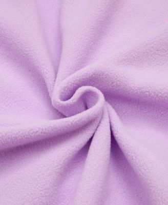 Girls Lightweight Fleece-Lined Windbreaker