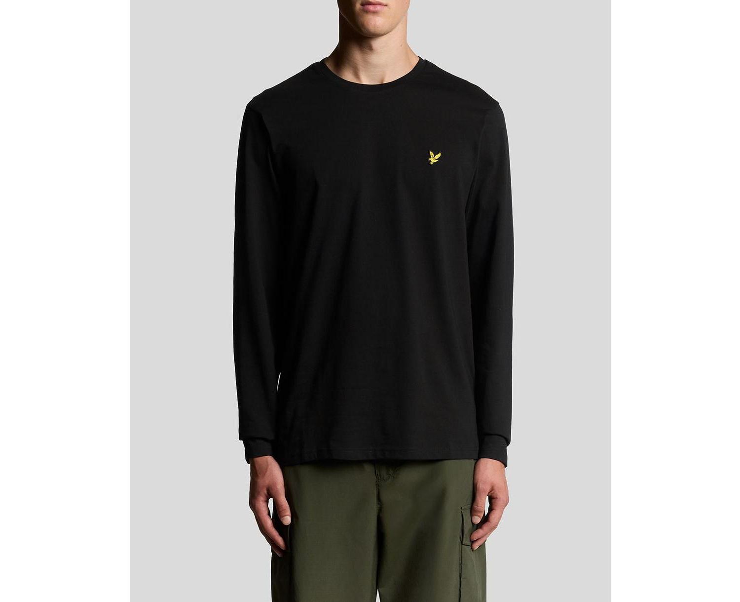 Men's Plain Long Sleeve T-Shirt