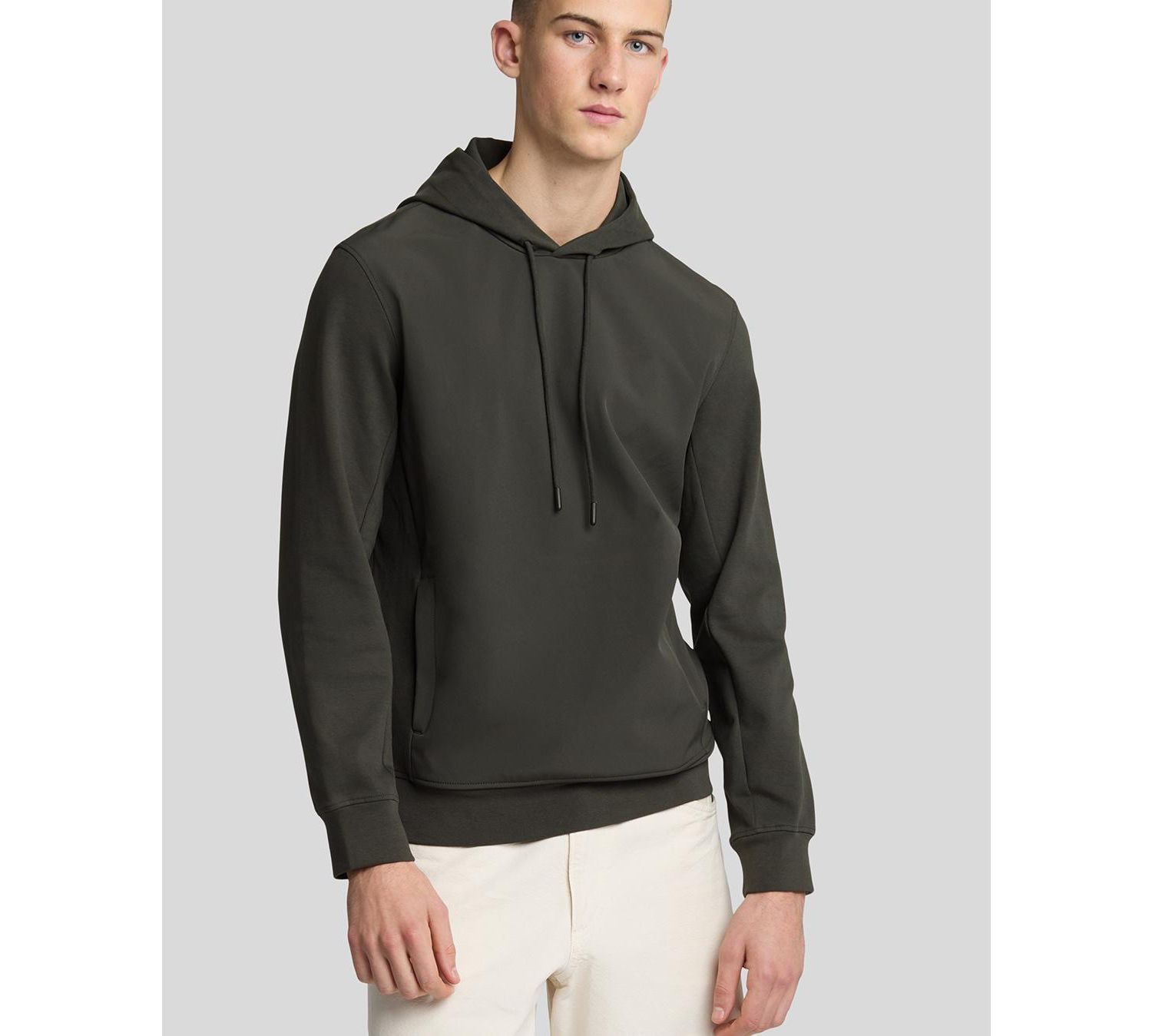 Men's Softshell Hybrid Pullover Hoodie