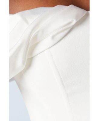 Women's Corset Sleeve Wedding Dress