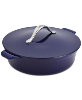 Anolon - Vesta Cast Iron 5-Qt. Round Covered Braiser