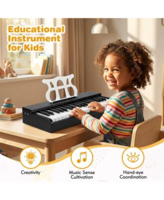 30-Key Kids Digital Piano with Music Stand, Ideal for 3+ Years Old Beginners