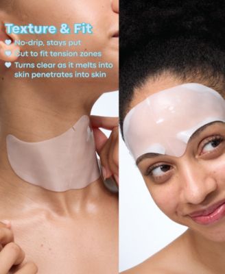 Mask Melt Multi-Zone Forehead + Neck Overnight Mask, 0.08 oz.