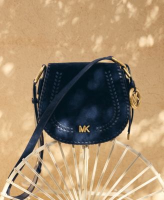 Michael Kors Josie Medium Saddle Flap Messanger - Macy's