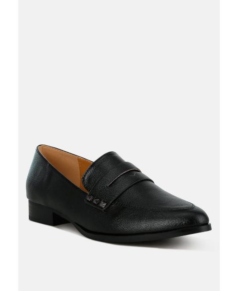 Женские туфли Rag & Co Potania Penny Strap Metallic, цвет: Чёрный металлик