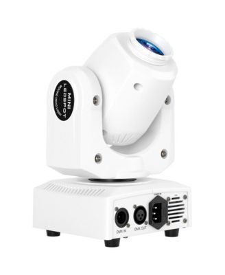 120Watt RGBW LED Moving Head Stage Light with 8 Rotating Gobo Patterns, DMX512 and Sound Control