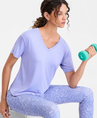 Women's V-Neck Short-Sleeve Performance Tee