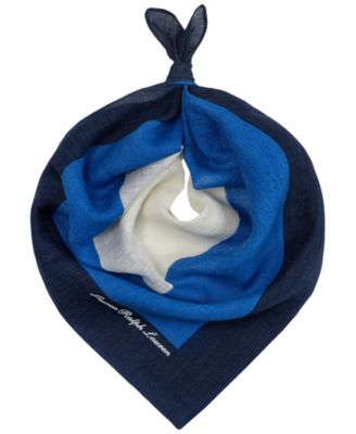 Geometric Small Square Scarf