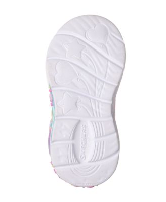 Toddler Girls' My Dreamers - Lil Mermaid Light-Up Fastening Strap Casual Sneakers from Finish Line