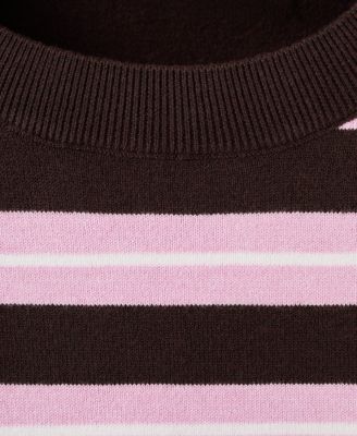 Women's Knit Striped Sweater
