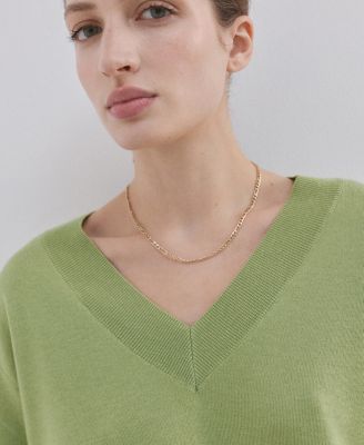 Women's V-Neck Knit Sweater