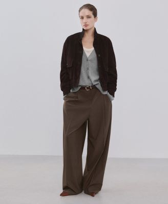 Women's V-Neck Knitted Cardigan Sweater