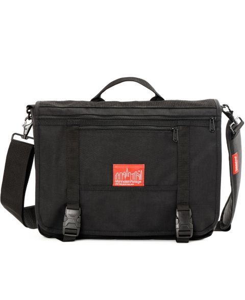 Женская сумка Manhattan Portage Wallstreeter Laptop Messenger Large, цвет: Чёрный