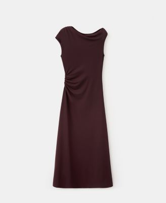 Women's Ruched Long Dress