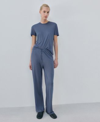 Women's Short-Sleeved Micro-Modal Pajama Top