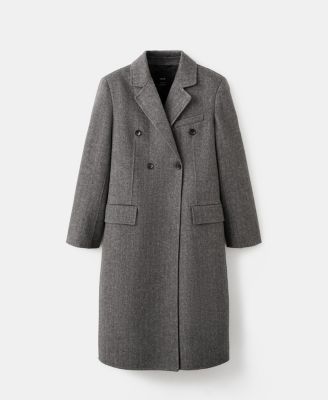 Women's Double-Breasted Wool Coat
