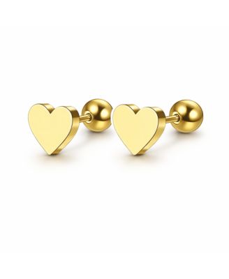 Heart Stud Earrings