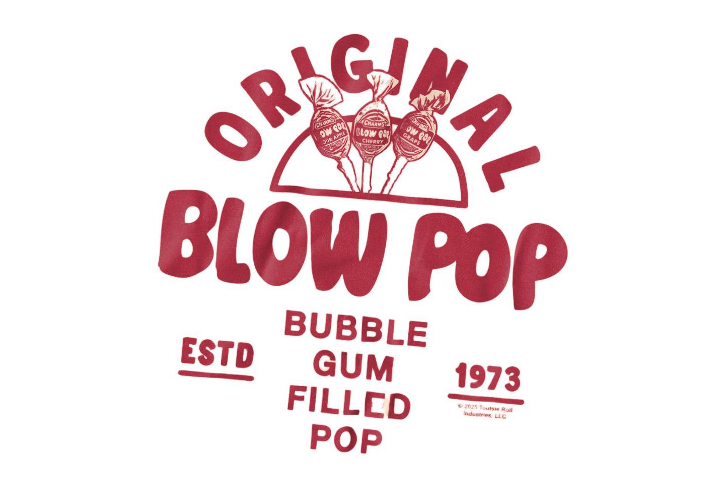 Мужская футболка Tootsie Roll Original Blow Pop, цвет: Кремовый — фото 2