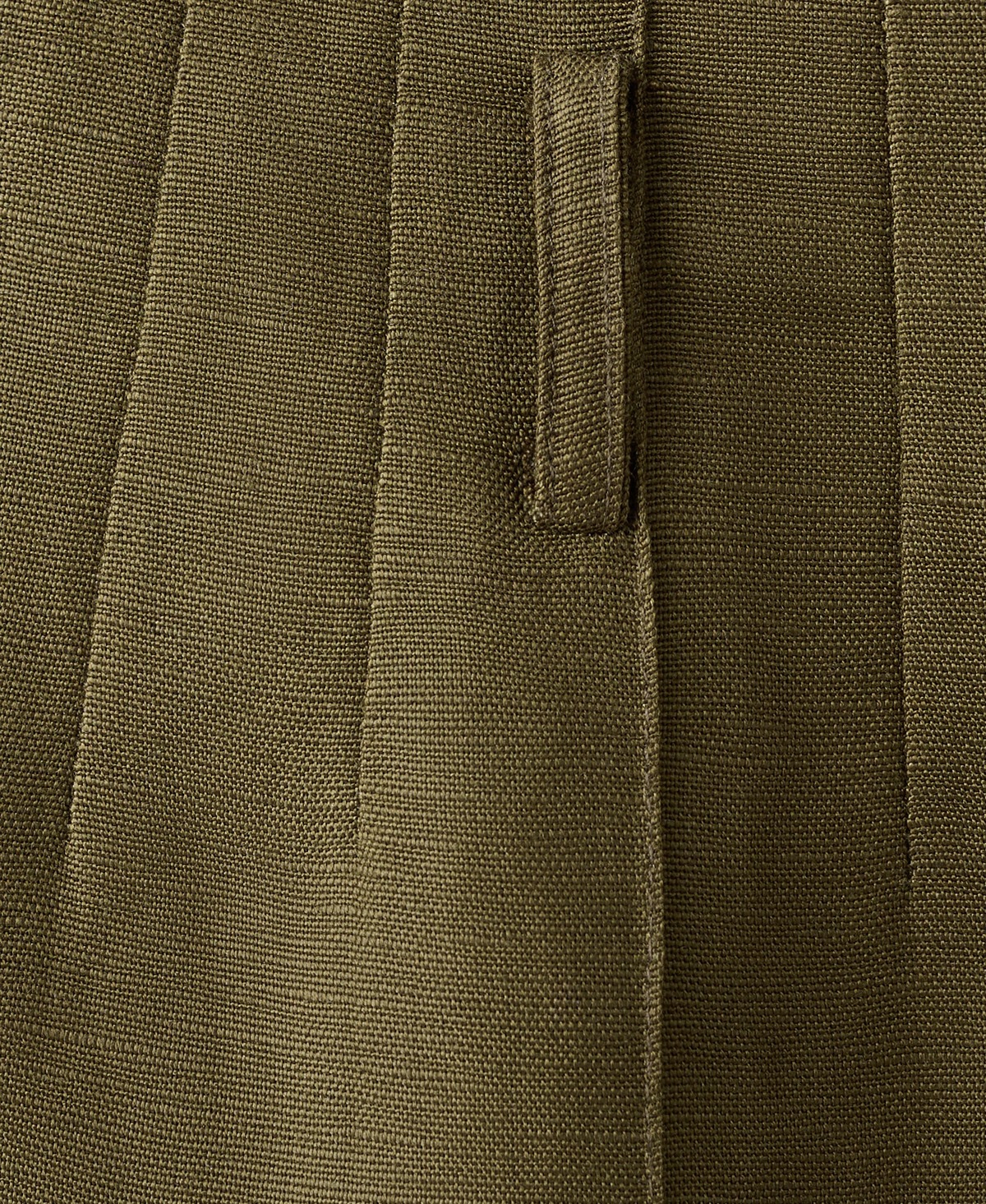 Mango Women's High-Waist Linen Shorts