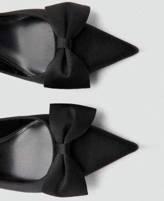 Women's Satin Bow Shoes