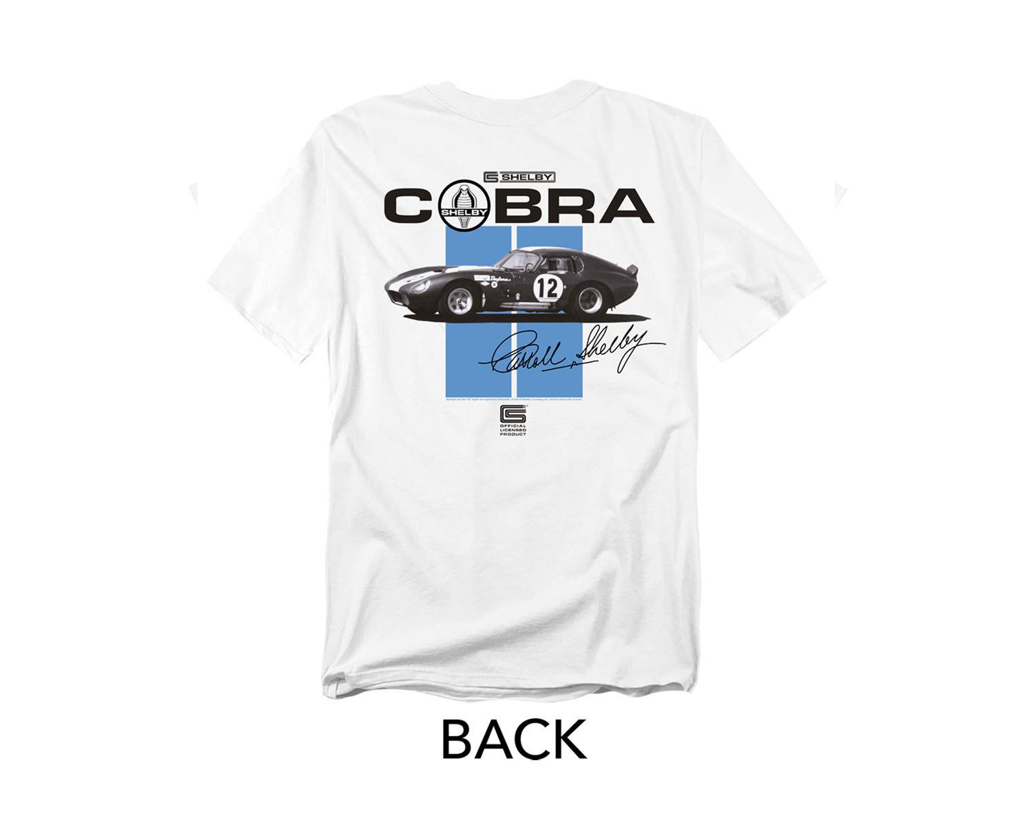Men's Shelby Cobra Racing Stripes T-Shirt